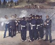 Edouard Manet The execution of Emperor Maximiliaan Spain oil painting reproduction